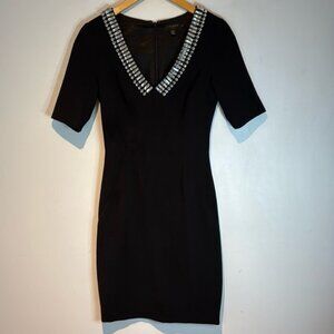 Ted Baker London “Veeri” Black Jewel Dress US size 0